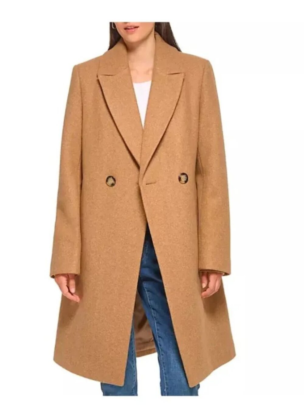 DKNY ✨ Single Breasted Coat Jacket Size Medium NWT